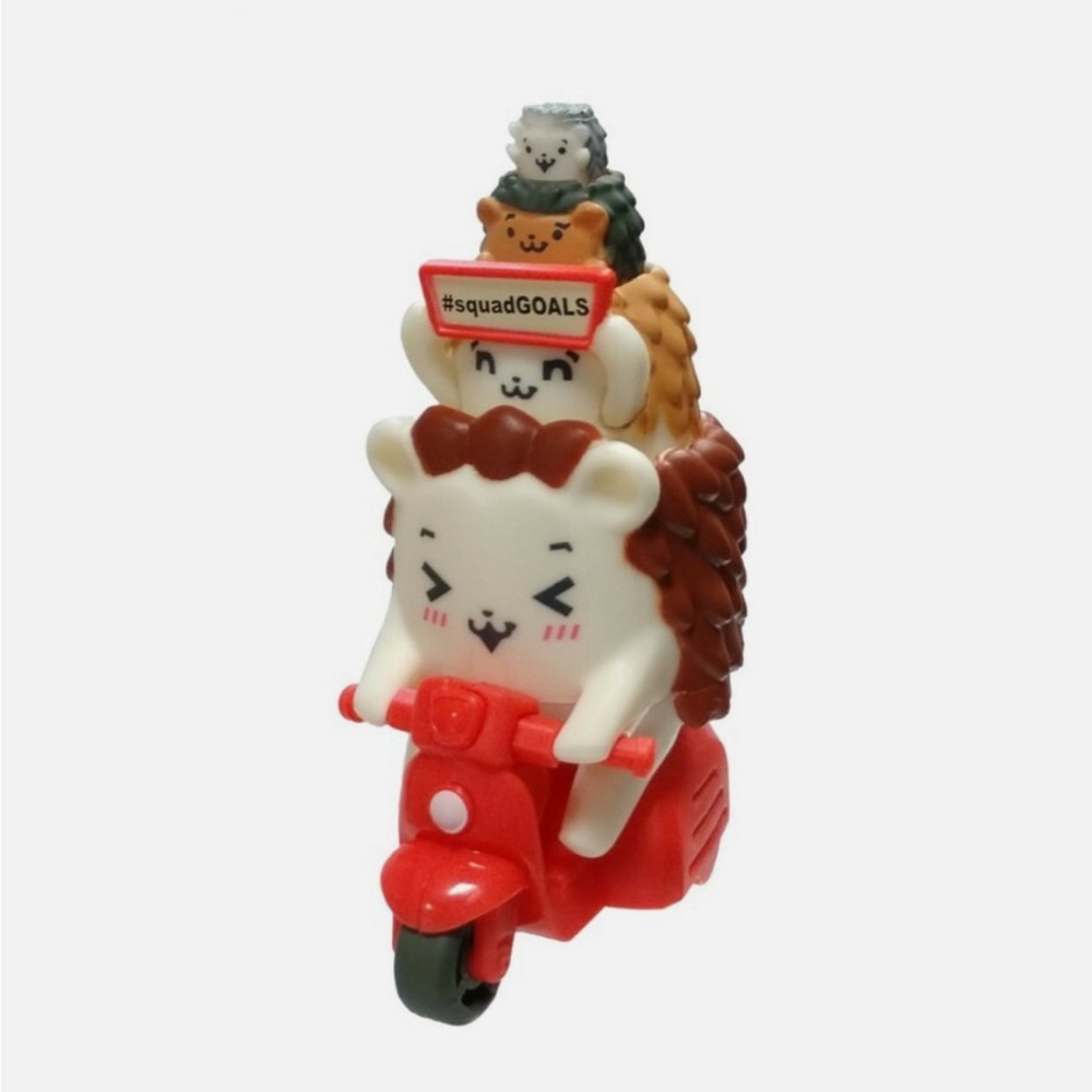 Oh My Gif Series 1 Scootin Hedgehoggles #squadGOALS Figure